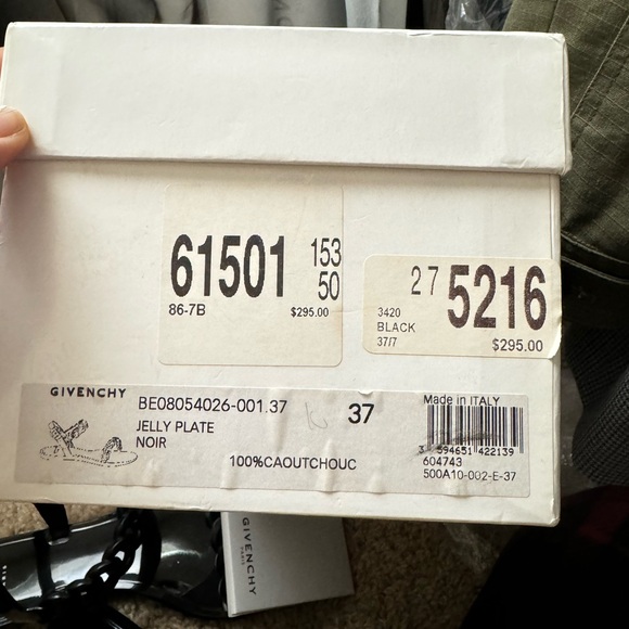 Givenchy jelly chain link sandals 37 or 7 - Picture 3 of 8